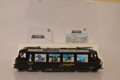 Lot 310 - LGB G Gauge MOB Golden Pass Electric Locomotive Modified