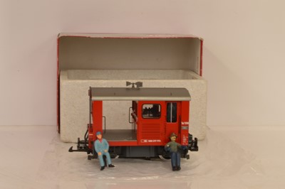 Lot 323 - LGB G Gauge Swiss TM 2/2 Tractor