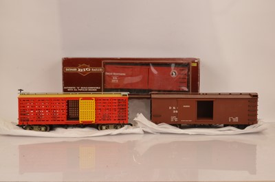 Lot 348 - Bachmann G Gauge American Freight Cars (6)