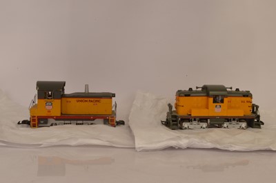 Lot 355 - Union Pacific G Gauge Diesel Shunters (2)