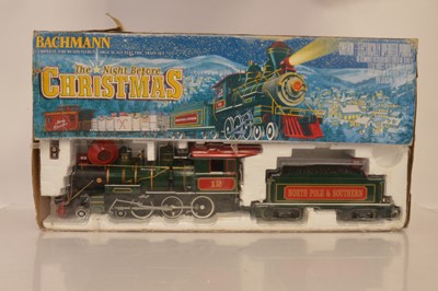 Lot 361 - Bachmann G Gauge "The Night Before Christmas" Locomotive and Wagons