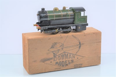 Lot 372 - A repainted Bowman 0 Gauge live steam Model 300 '0-4-0' Tank Locomotive