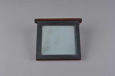 Lot 105 - A mid-19th Century mahogany Frederick J Cox Quarter-Plate Wet-Plate Sliding Box Camera