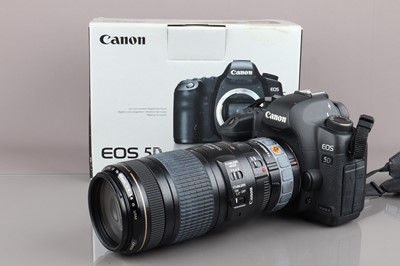 Lot 111 - A Canon EOS 5D Mark II Camera