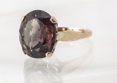 Lot 264 - A rare certificated colour change garnet