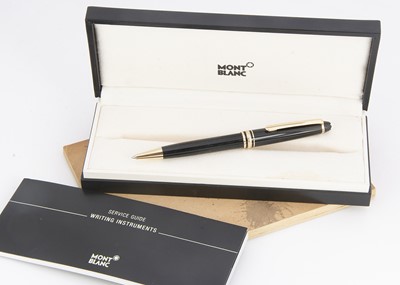 Lot 272 - A modern Mont Blanc Pix Meisterstuck retractable biro pen