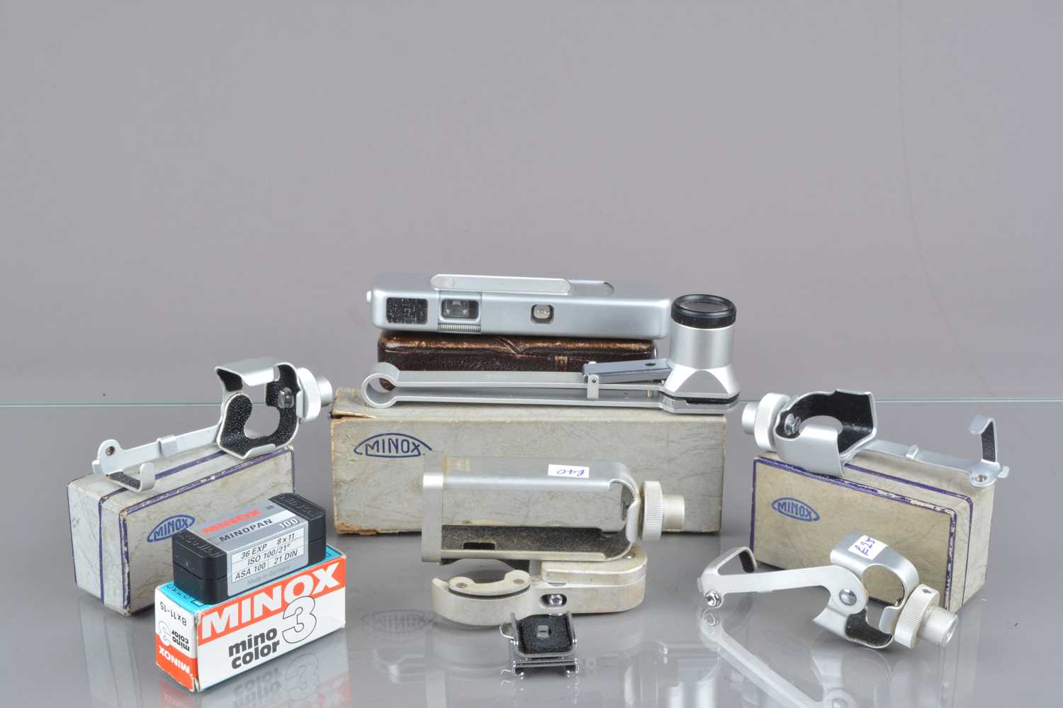 Lot 122 - A Minox B Sub Miniature Camera and Accessories