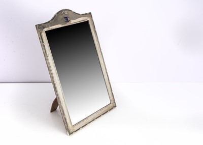 Lot 457 - An early 20th century Indian silver table mirror from Hamilton & Co Calcutta