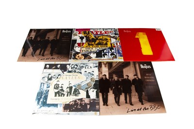 Lot 54 - Beatles LPs