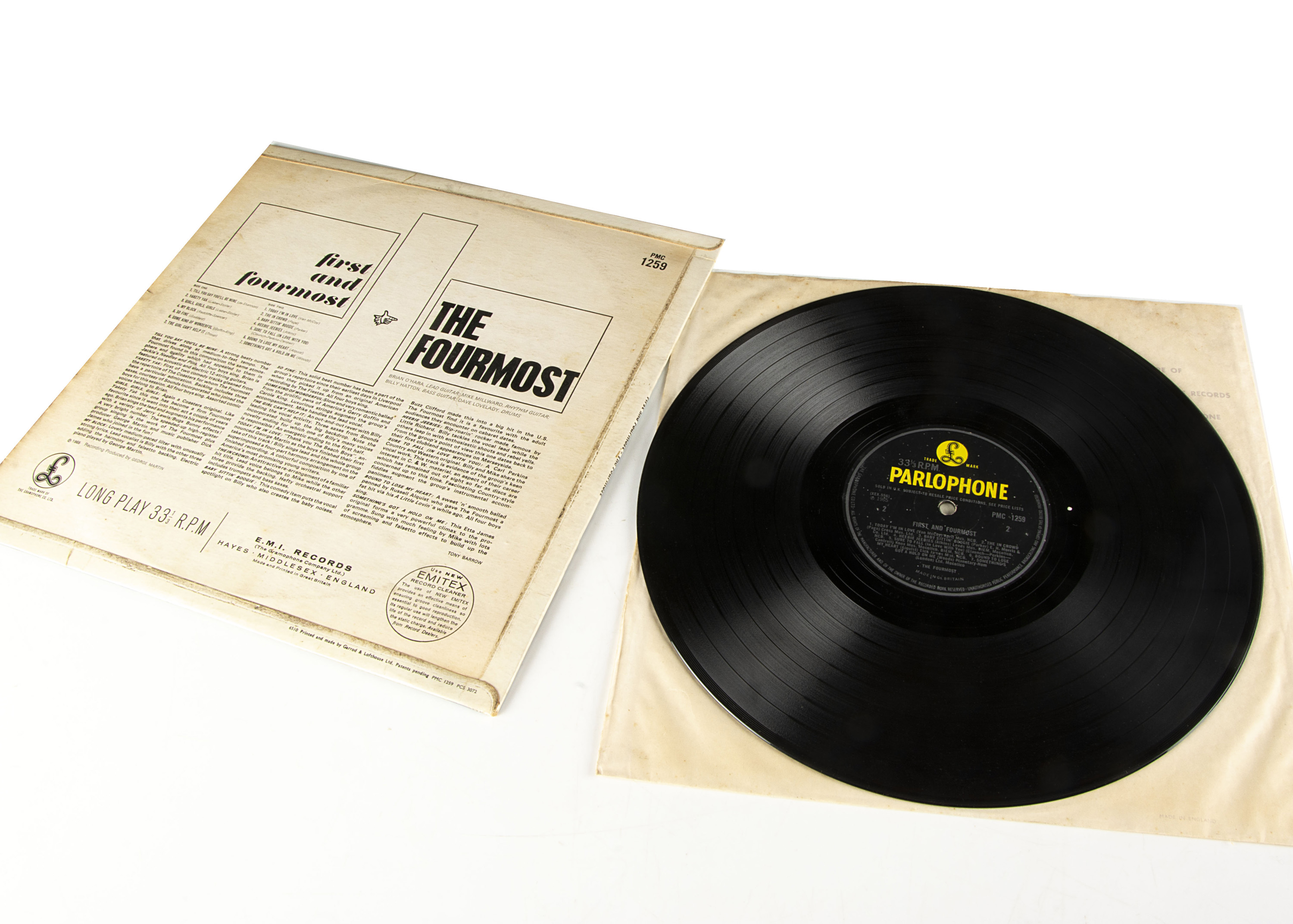Lot 100 - The Fourmost LP,