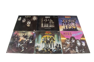 Lot 112 - Kiss / Solo LPs