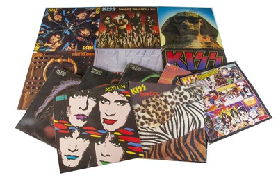 Lot 112 - Kiss / Solo LPs