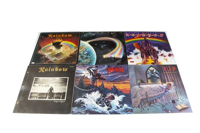 Lot 194 - Rainbow / Dio LPs
