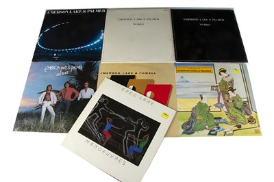 Lot 198 - Emerson Lake and Palmer LPs