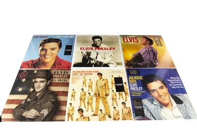 Lot 201 - Elvis Presley LPs