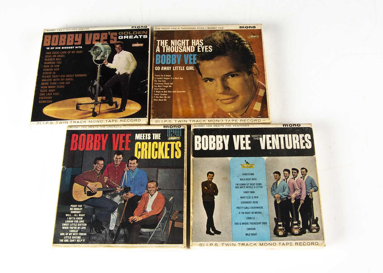 Lot 330 - Bobby Vee / Crickets / Ventures Reel to Reel Tape
