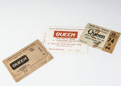 Lot 358 - Queen Concert Tickets