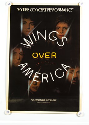 Lot 366 - Paul McCartney / Wings Promo Posters