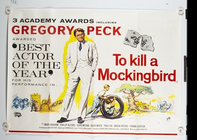 Lot 370 - To Kill A Mockingbird (1964) Quad Poster