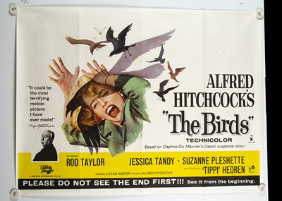 Lot 372 - The Birds (1963) Quad Poster
