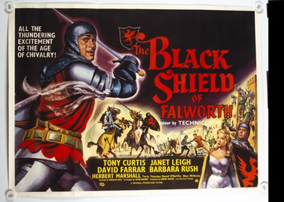 Lot 373 - The Black Shield of Falworth (1953) Quad Poster
