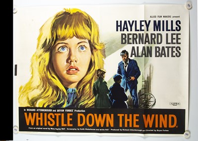 Lot 374 - Whistle Down The Wind (1961) Quad Posters