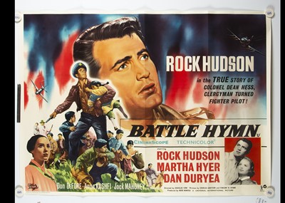 Lot 383 - Battle Hymn (1957) Quad Posters