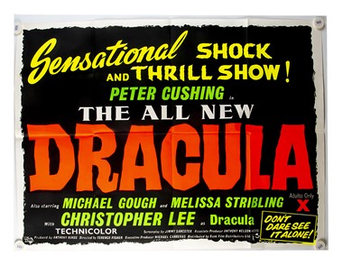 Lot 384 - Dracula (1958) Quad Poster