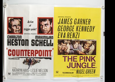 Lot 391 - Double Bill Quad Posters