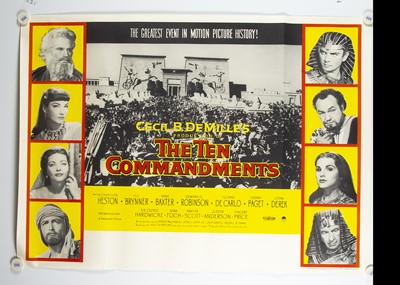 Lot 392 - The Ten Commandments (1956) Quad Poster