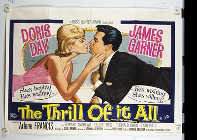 Lot 394 - The Thrill Of It All (1963) UK Quad poster