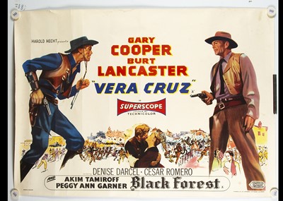 Lot 411 - Vera Cruz (1954) Quad Poster