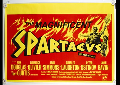 Lot 412 - Spartacus (rr1960) Quad Poster