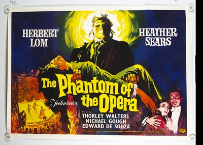 Lot 416 - The Phantom Of The Opera (1962) Quad Poster