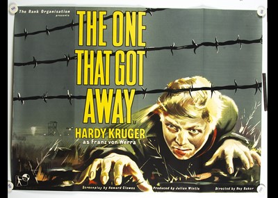 Lot 417 - The One That Got Away (1957) Quad Poster