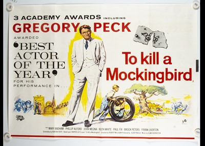 Lot 418 - To Kill A Mockingbird (1964) Quad Poster