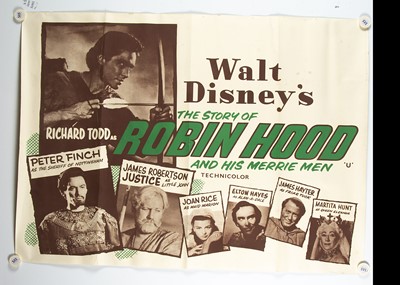 Lot 422 - The Story of Robin Hood (1956) Quad Poster