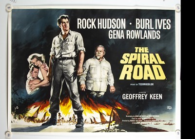 Lot 424 - The Spiral Road (1962) Quad Poster