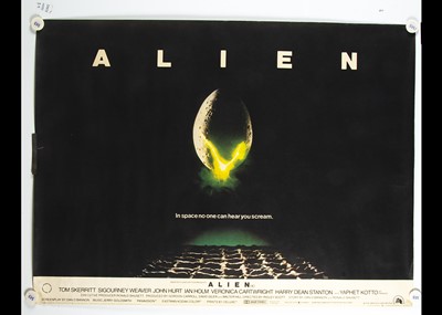 Lot 428 - Alien (1979) UK Quad poster