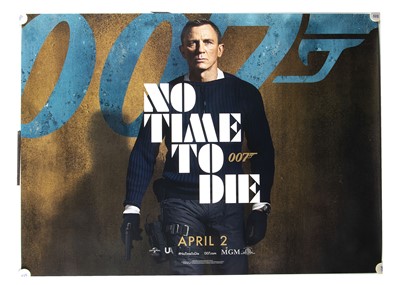 Lot 433 - James Bond / No Time To Die (2021) Advance Quad Poster