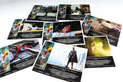Lot 466 - Superman Lobby Cards / Front of House Stills