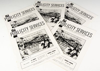 Lot 471 - Billy Budd Pressbooks / Campaign Books