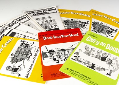 Lot 475 - Carry On Films Pressbooks / Campaign Books