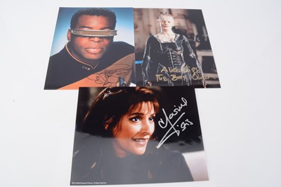 Lot 483 - Star Trek / Gerry Anderson / Signatures / Books / Posters