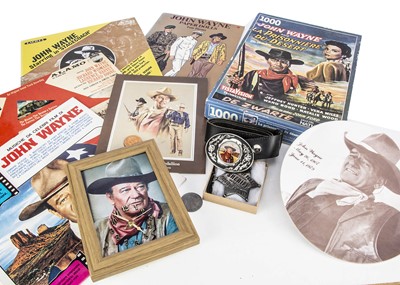 Lot 484 - John Wayne Memorabilia