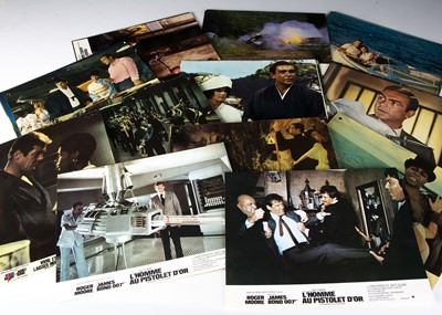 Lot 488 - James Bond / French Lobby Cards / Front of House Stills