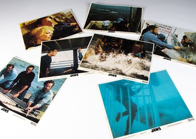 Lot 489 - Jaws Lobby Cards / Front of House Stills