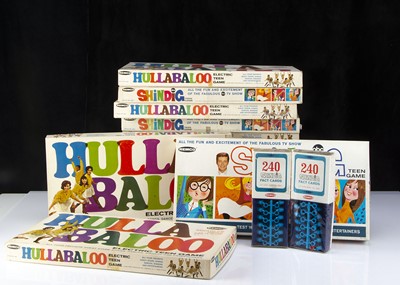 Lot 503 - Shindig / Hullabaloo Vintage TV Show Board Games