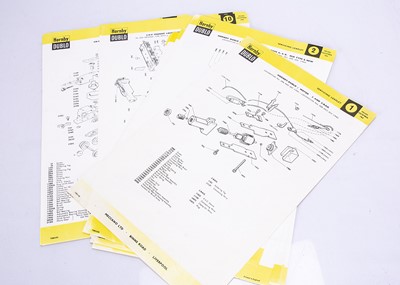 Lot 396 - Replica Hornby-Dublo 2 and 3-Rail Servicing Leaflets