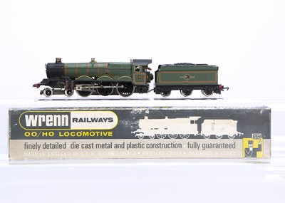 Lot 417 - Renamed Wrenn 00 Gauge BR green Castle Class Locomotive to 5015 'Kingswear Castle'